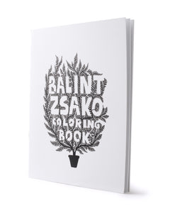 Balint Zsako Limited Edition Colouring Book