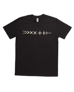 Mona Dismantled Crosses Tee (Charcoal)