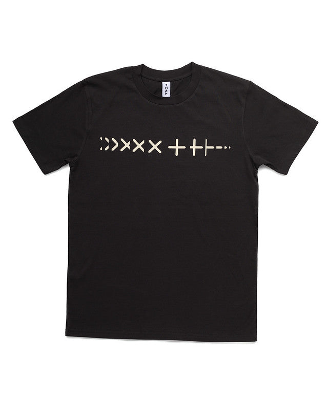 Mona Dismantled Crosses Tee (Charcoal)