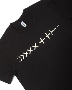 Mona Dismantled Crosses Tee (Charcoal)