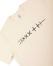 Load image into Gallery viewer, Mona Dismantled Crosses Tee (Ecru)