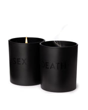 Load image into Gallery viewer, Sex + Death Candle Pack