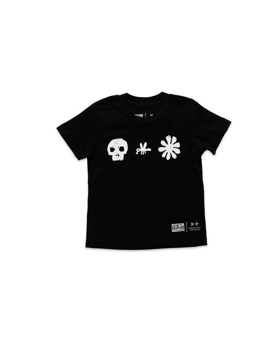 Balint Zsako x Mona kids tee (skull)