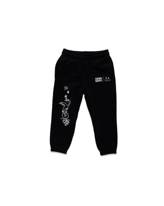 Balint Zsako x Mona kids trackies (stork)