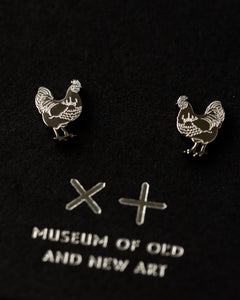 Chicken earrings