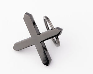 Cross keyring