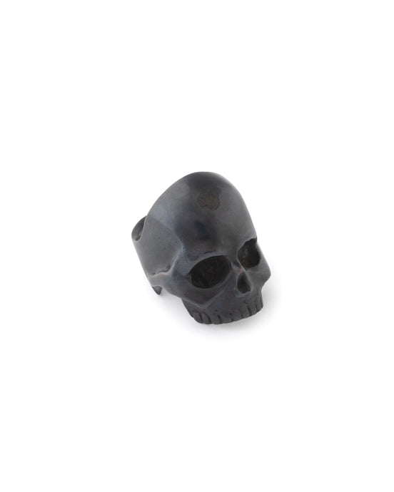 Jon Williamson Blackened Bronze Skull Ring