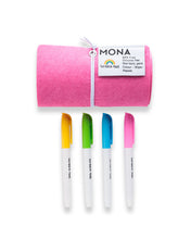 Load image into Gallery viewer, Mona x Ghostpatrol Scribble Mat—Jumping and Drawing