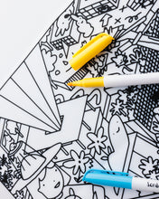 Load image into Gallery viewer, Mona x Ghostpatrol Scribble Mat—Let’s Draw This Place