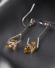 Load image into Gallery viewer, Jon Williamson Gold Simple Spike Earrings