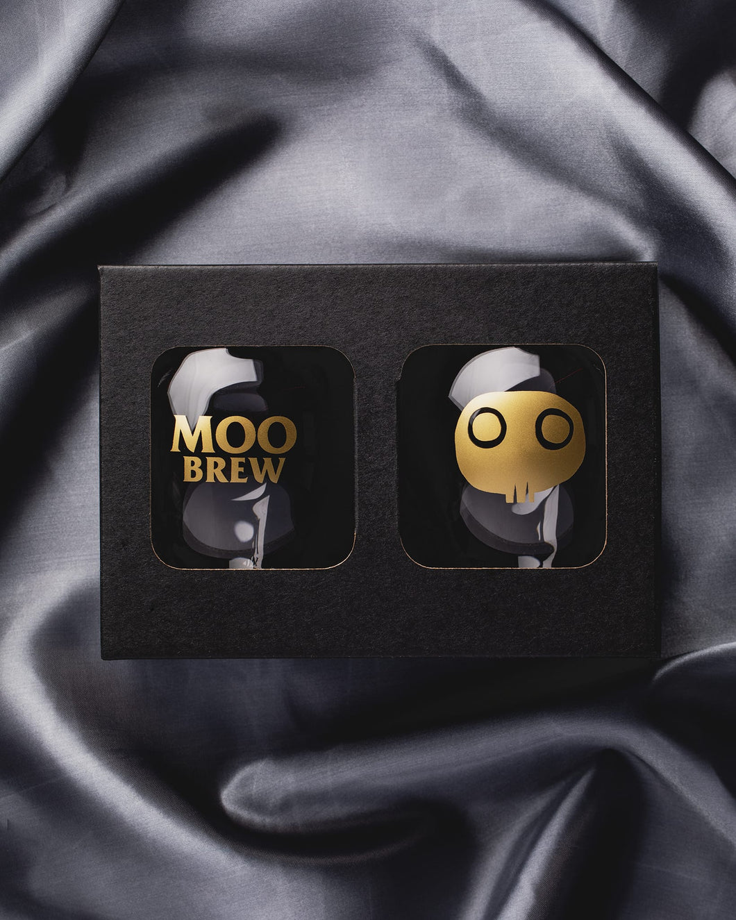 Moo Brew Beer Glasses - Two Pack